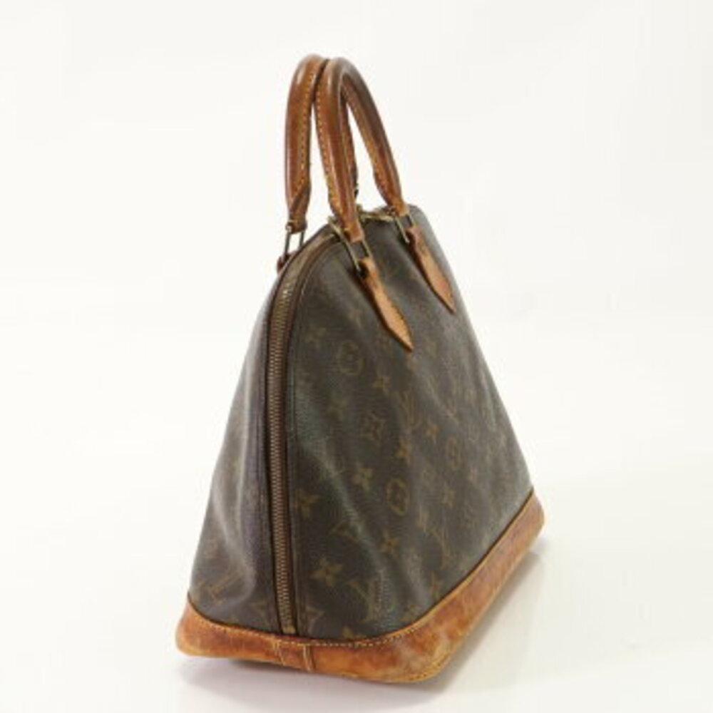 Louis Vuitton Monogram Alma Leather Tote Handbag Top Handles - Picture 4 of 14